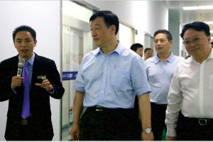 Liu Qi (first from left), Vice Chairperson of the Environment and Resources Protection Committee of the 13th National People's Congress......